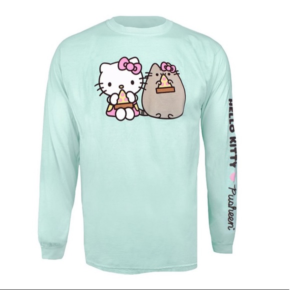 Pusheen Pizza Long Sleeve Tshirt | Poshmark